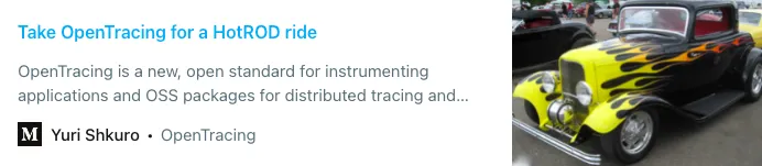 OpenTracing for HOT ROD