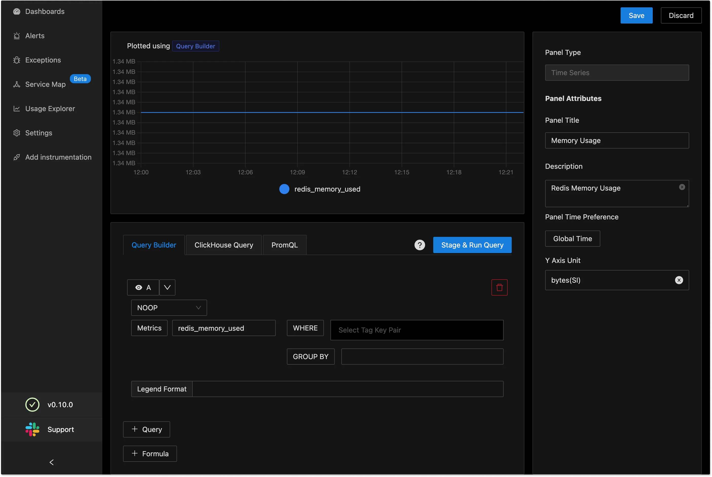 Metrics Query Builder